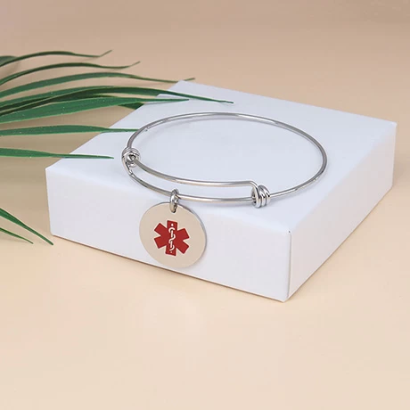Personalized Medical ID Bracelet 3 Personalized Medical ID Bracelet - Image 3