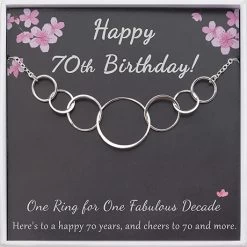 Milestone Birthday Necklace -Fashion Paradise HBF742 70 VDR
