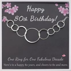 Milestone Birthday Necklace -Fashion Paradise HBF742 80 VDR