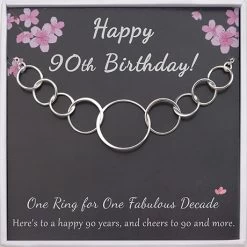 Milestone Birthday Necklace -Fashion Paradise HBF742 90 VDR