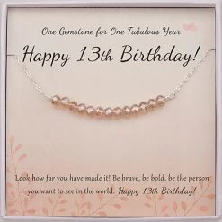Special Birthday Necklace -Fashion Paradise HBF752 13 VDR
