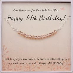 Special Birthday Necklace -Fashion Paradise HBF752 14 VDR