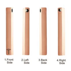 Personalized Medical ID Bar Necklace -Fashion Paradise HBF762 Placement VDR