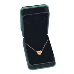 Personalized Heart Ash Necklace -Fashion Paradise HBF782 R Gold Revised