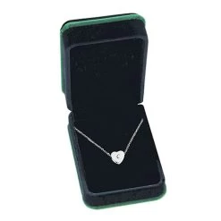 Personalized Heart Ash Necklace -Fashion Paradise HBF782 Silver Revised