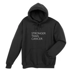 Stronger Than Cancer T-Shirt Or Sweatshirt -Fashion Paradise HBG281H