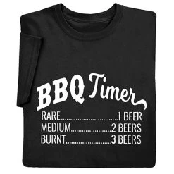BBQ Timer T-Shirt Or Sweatshirt