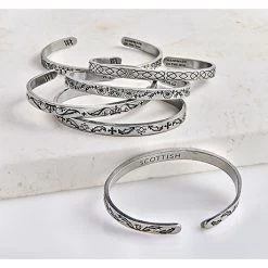 Pewter Heritage Cuff Bracelet