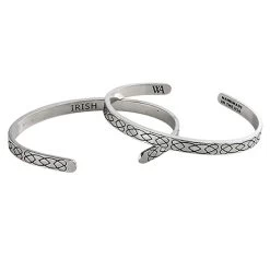 Pewter Heritage Cuff Bracelet -Fashion Paradise HBG782 Irish a