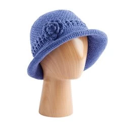 Crocheted Knit Cloche Hat -Fashion Paradise HBH346 5