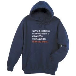 I Bought A Chicken T-Shirt Or Sweatshirt -Fashion Paradise HBH931H