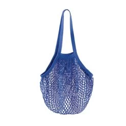Rainbow Mesh Shopping Bags - Set Of 6 -Fashion Paradise HBJ576 BLUE
