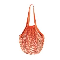 Rainbow Mesh Shopping Bags - Set Of 6 -Fashion Paradise HBJ576 ORANGE2