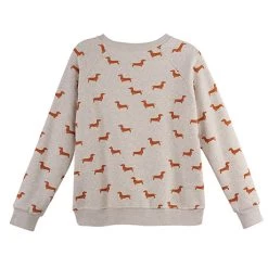 Dachshund Hoodie And Crewneck -Fashion Paradise HBK352 SW BACK