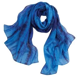 Jewel Tone Silk Scarves