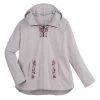 Freya Embroidered Quarter-Zip Hoodie