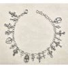 Many Crosses Charm Bracelet