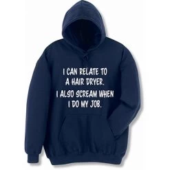 Scream When I Do My Job T-Shirt Or Sweatshirt -Fashion Paradise HBL731 hoodie