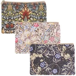 William Morris Zip Pouches - Set Of 3
