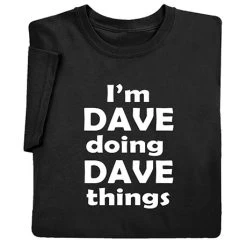 Personalized I'm Doing T-Shirt Or Sweatshirt