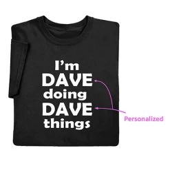 Personalized I'm Doing T-Shirt Or Sweatshirt -Fashion Paradise HBM428 PERS