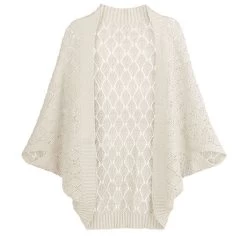 Amelia Cocoon Shrug Sweater - 4 Colors -Fashion Paradise HBM442 IV HANG