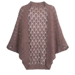 Amelia Cocoon Shrug Sweater - 4 Colors -Fashion Paradise HBM442 TA HANG