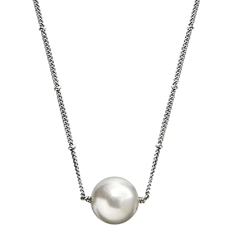 Single Pearl Necklace 1 Single Pearl Necklace