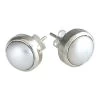 Single Pearl Earrings