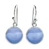 Blue Lace Agate Earrings
