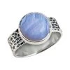 Blue Lace Agate Ring