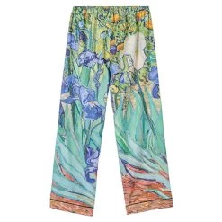 Van Gogh Fine Art Capri Pants -Fashion Paradise HBM657 IR back