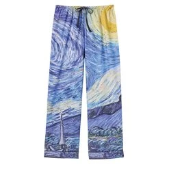 Van Gogh Fine Art Capri Pants -Fashion Paradise HBM657 ST front