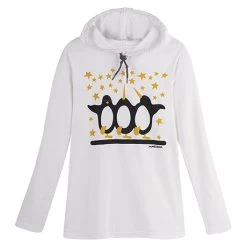 Marushka Dancing Penguins Hooded T-shirt