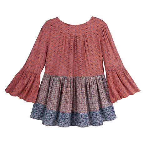 Laila Print Flouncy Top 2 Laila Print Flouncy Top - Image 2