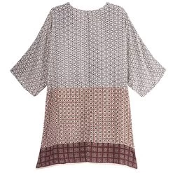 Moroccan Tile Print Jacket -Fashion Paradise HBM742 BACK