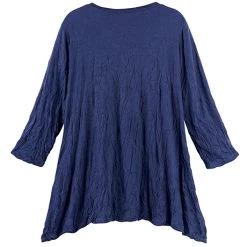 Crinkle Travel Tunic 13 Crinkle Travel Tunic -Fashion Paradise HBM862 NY BACK
