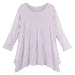 Crinkle Travel Tunic 18 Crinkle Travel Tunic -Fashion Paradise HBM862 WH
