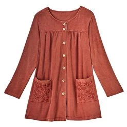 Embroidered Prairie Smock -Fashion Paradise HBN962 TC front SIG0124