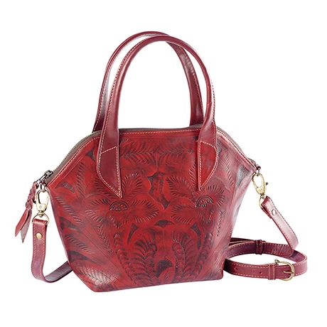 Florentine Tooled Leather Handbag 2 Florentine Tooled Leather Handbag - Image 2