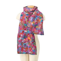Millefiori Wool Scarf 4 Millefiori Wool Scarf -Fashion Paradise HBN982