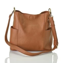 Vegan Side Pocket Bucket Bag -Fashion Paradise HBP012 BO a