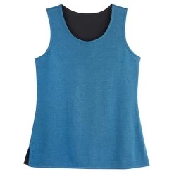Reversible Geometric Knit Tank Top
