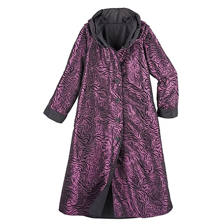 Reversible Flocked Coat 1 Reversible Flocked Coat