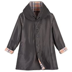 Reversible Tartan Car Coat -Fashion Paradise HBP782 TA REV