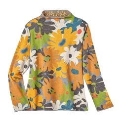 Reversible Mock Neck Top