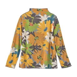 Reversible Mock Neck Top 6 Reversible Mock Neck Top -Fashion Paradise HBQ392 c