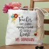 Personalized Teacher Tote