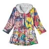 City Scene Hooded Tunic