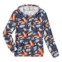 Forest Friends Sweater Knit Hoodie -Fashion Paradise HBQ852 HD a